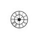 Carmen Wall Clock Black
