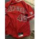 Trout 2020 Game Used Jackie Robinson Jersey & Line up--Historic Date MLB Holos