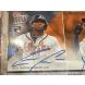 2018 Topps Now Auto 2/5 ORANGE Ronald Acuna Jr Ozzie Albies