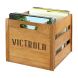 Victrola Wooden Record and Vinyl Crate