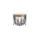 Sarek bowl with wood lid