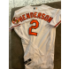 Gunnar Henderson Game GU Jersey Rookie Year MLB/Beckett Auth 1st Opening Day