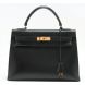 Hermes Kelly Retourne 25 Togo Leather Rouge H