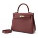 Hermes Kelly Sellier Verso 28 Epsom Rouge Coeur_rouge Grenat