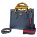 Gucci Bamboo Diana 2way Tote Bag Small Leather_bamboo Blue 702721