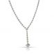 Tiffany _ Co. Grace Necklace With Princess Cut Pendant In Platinum_ 4.10 Ctw