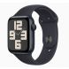 Apple Watch SE GPS 40mm Midnight Aluminum Case with Midnight Sport Band - S/M