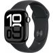 Apple Watch Series 10 GPS 46mm Jet Black Aluminum Case with Black Sport Band - M/L