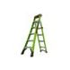 King Kombo 2.0 6ft Extendable Type IAA Fiberglass Ladder w/ V-Bar & Ground Cue
