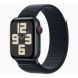 Apple Watch SE GPS + Cellular 44mm Midnight Aluminum Case with Ink Sport Loop