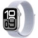 Apple Watch Series 10 GPS 46mm Silver Aluminum Case with Blue Cloud Sport Loop