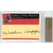 2012 SPORTKINGS VINTAGE PAPERCUTS VPWH - VERY RARE WILLIAM HOPPE AUTOGRAPH - 1/1