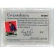 2012 SPORTKINGS VINTAGE PAPERCUTS VPWH - VERY RARE WILLIAM HOPPE AUTOGRAPH - 1/1