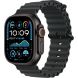 Apple Watch Ultra 2 GPS + Cellular 49mm Black Titanium Case with Black Ocean Band