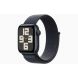 Apple Watch SE GPS 40mm Midnight Aluminum Case with Ink Sport Loop