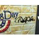 Derek Jeter Signed Base / Ticket From Last Opening Day - Steiner/Mlb Holo