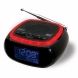 Digital AM/FM Weather Band Alarm Clock Radio with NOAA Weather Alert and LED Alert Indicator Ring