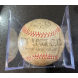 1930 Yankees Signed Baseball Ruth/Gehrig JSA Record Season .309 Team BA