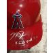 Game worn Mike Trout Helmet, Rare 2021 Helmet /Signed/Inscribed 3 games 2 HR's