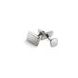 Tapered Rectangle Brushed Stainless Cufflink