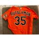 Adley Rutschman Game Used HR Jersey Signed MLB Holo June 17, 2023 MLB Hologram