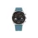 Citizen Unisex Smart Wear OS watch, Blue Silicone Strap and Black dial