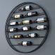 12-Bottle Label View Wall Wine Rack