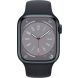 Apple Watch Series 8 (GPS) 45mm Aluminum Case with Midnight Sport Band - M/L - Midnight