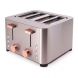 Ouro Gold 4 Slice SS Toaster 1500W
