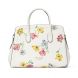 Knott Tulip Toss Medium Satchel - Cream Multi