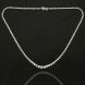 Gorgeous Classic Diamond Tennis Necklace-7.50tcw