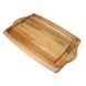 Farmhouse Carver with Handles 20 x 14 x .75 - Maple