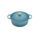 5.5qt Signature Cast Iron Round Dutch Oven Carribean