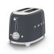 50's Retro-Style 2 Slice Toaster Slate Gray