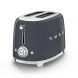 50's Retro-Style 2 Slice Toaster Slate Gray