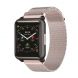 ECG + PPG Smart Sports Watch Milanese Rose