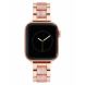 Anne Klein Apple Watch Bracelet in Rose Gold and Pink