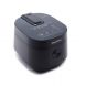 Bistro 8 Cup Ceramic Nonstick Rice & Grain Cooker Black