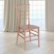 Rose Gold Resin Stackable Chiavari Chair - Banquet and Event Furniture