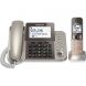 DECT 6.0 Digital Phone System with Answering Machine and Cordless Handset in Champagne Gold