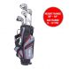 Boys Hot Launch 7 Piece Left Handed Junior Golf Set (Age 9-12)