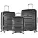 Denmark 3-Piece Spinner Set W/Hidden Compartment White