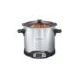 10qt Sear & Cook Stockpot Slow Cooker Silver
