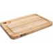 Maple Reversible Cutting Board with Groove and Finger Hole, 18'' x 12'' x 1.25''
