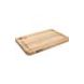 Maple Reversible Cutting Board with Groove and Finger Hole, 18'' x 12'' x 1.25''