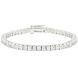 Princess Cut Cubic Zirconia Tennis Bracelet