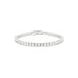 Princess Cut Cubic Zirconia Tennis Bracelet